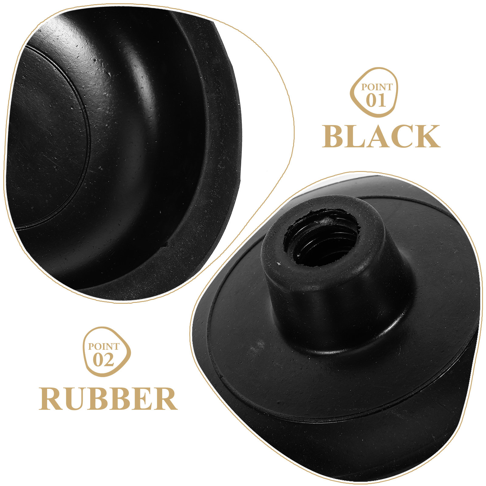 2Pcs Rubber Plunger Replacemen - Plunger Toilet recension och pris