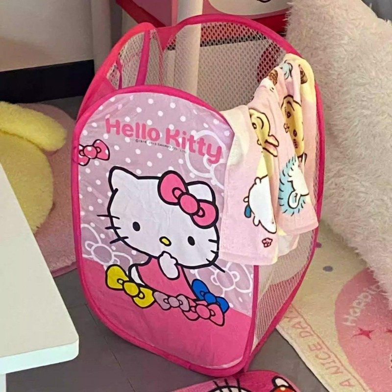 Kawaii Cartoon Foldable Laundr - Home Edit Bathroom Storage recension och pris