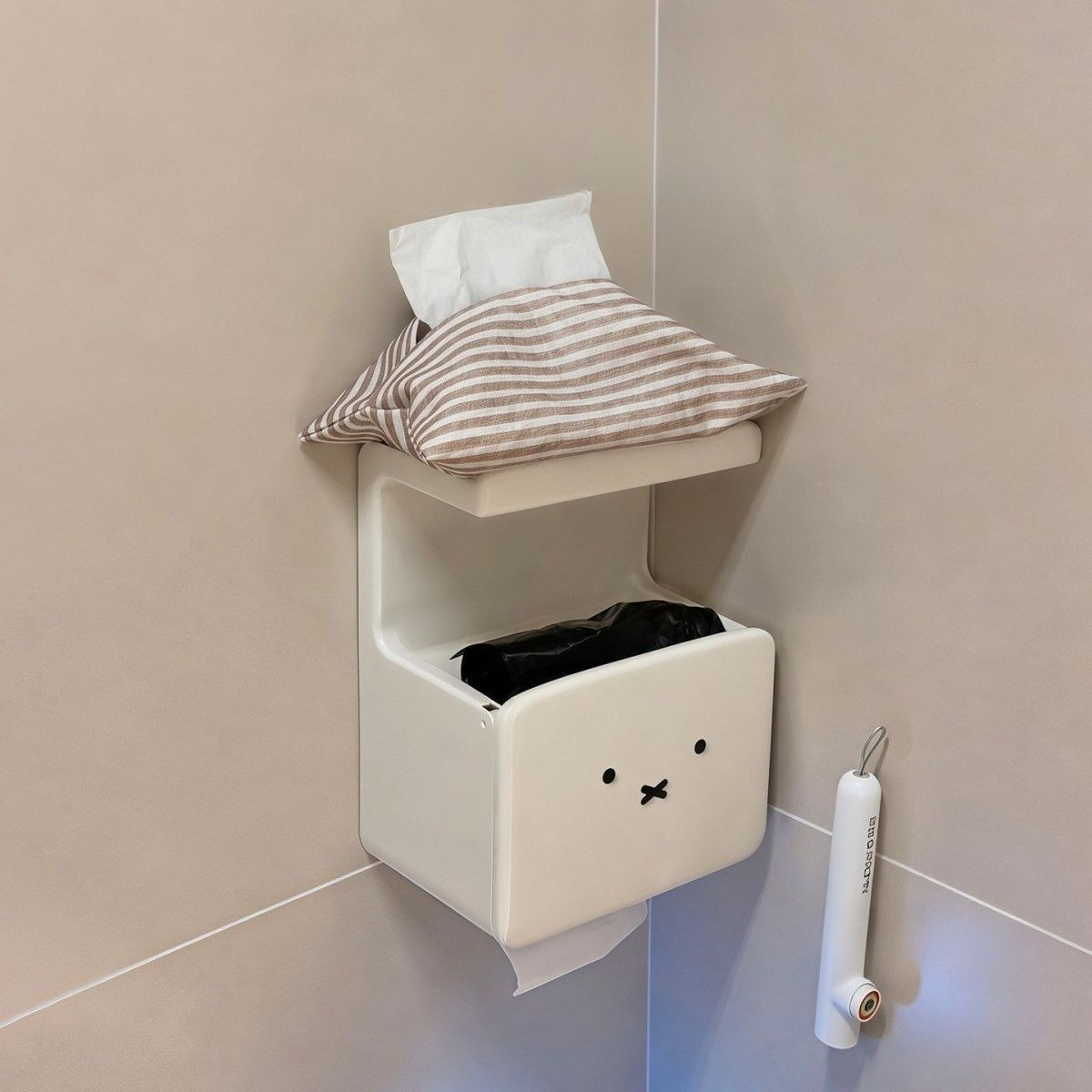 Cute Miffy Wall Mount No Drill - Home Edit Bathroom Storage recension och pris