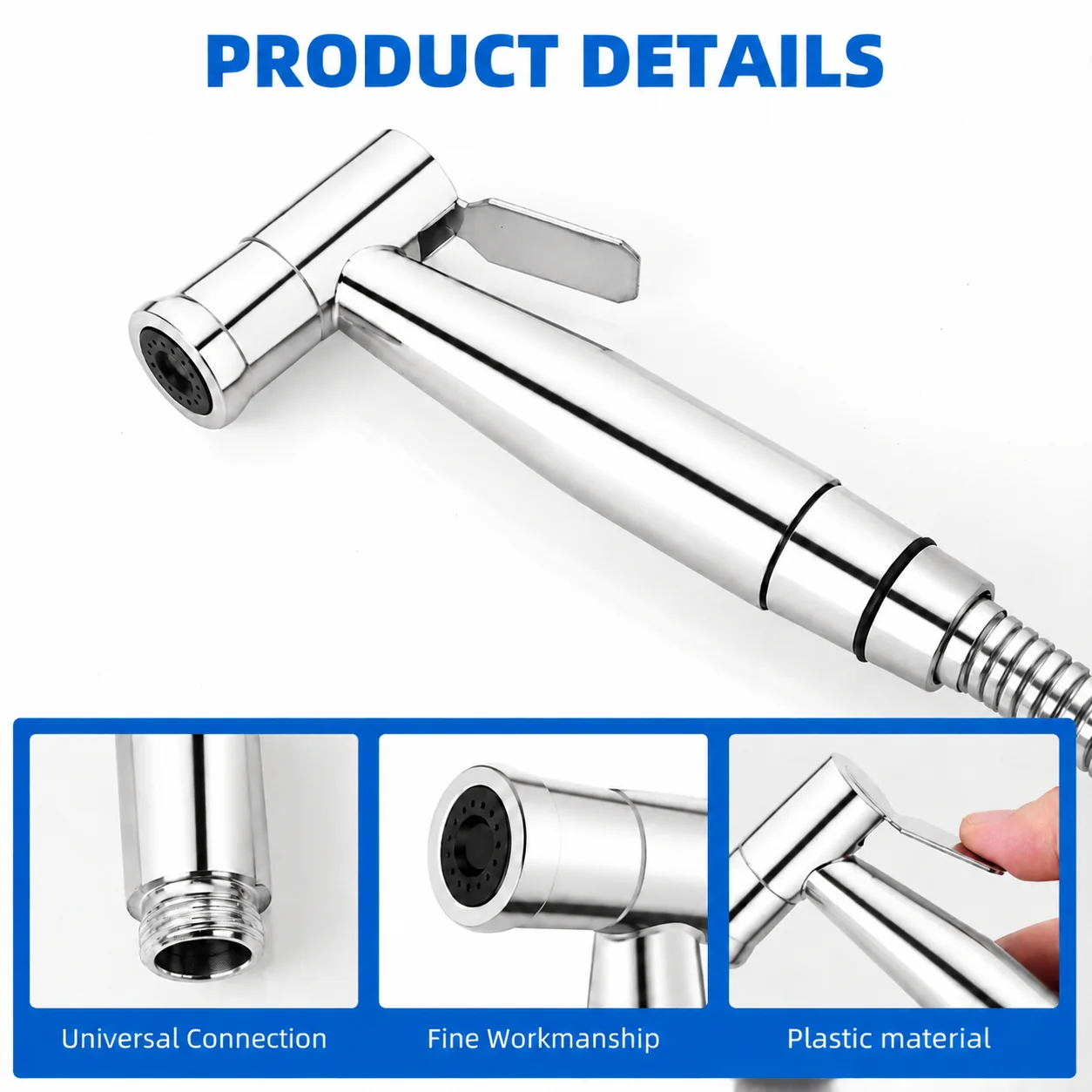 Portable Handheld Bidet Spraye - Plunger Toilet recension och pris