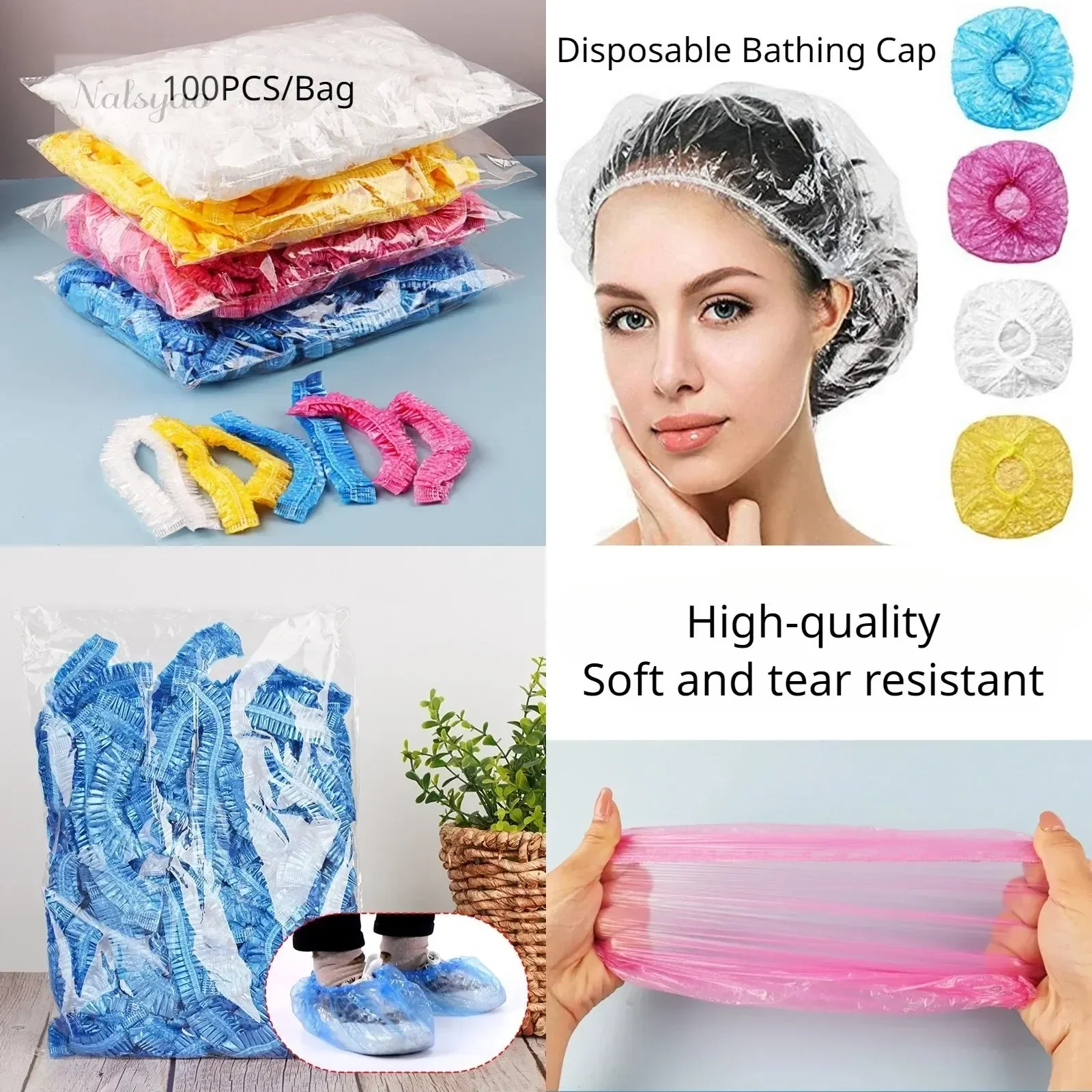 Disposable Shower Cap Covers T - Home Essentials Bathroom Storage recension och pris