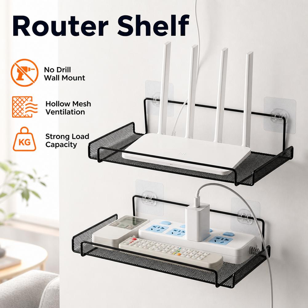 Stainless Steel Wall-Mounted R - Home Bathroom Organizer recension och pris